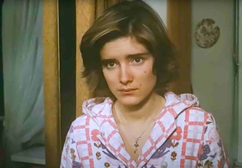 Кадр из фильма "С любовью". Малгожата Снопкевич в роли Эвы