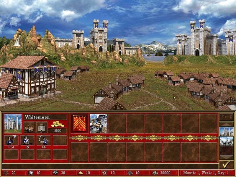 Хотя первой была King's Bounty, именно "герои" развили основные идеи жанра