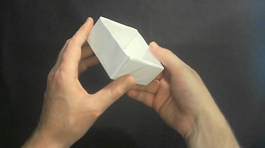 Как сделать коробку из бумаги. Оригами коробка. Origami box