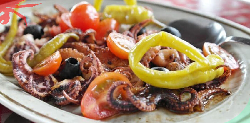 Осьминог тушёный в томатах с картошкой. португальские мотивы. - пошаговый рецепт с фото