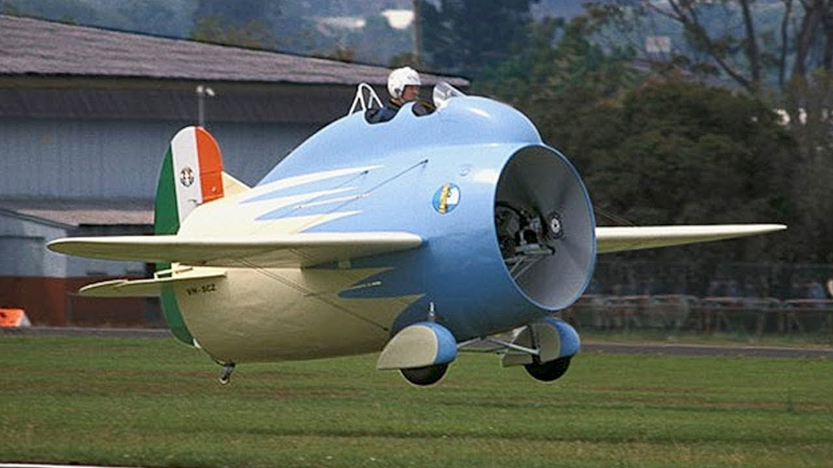 Реплика самолета, построенная в 2000