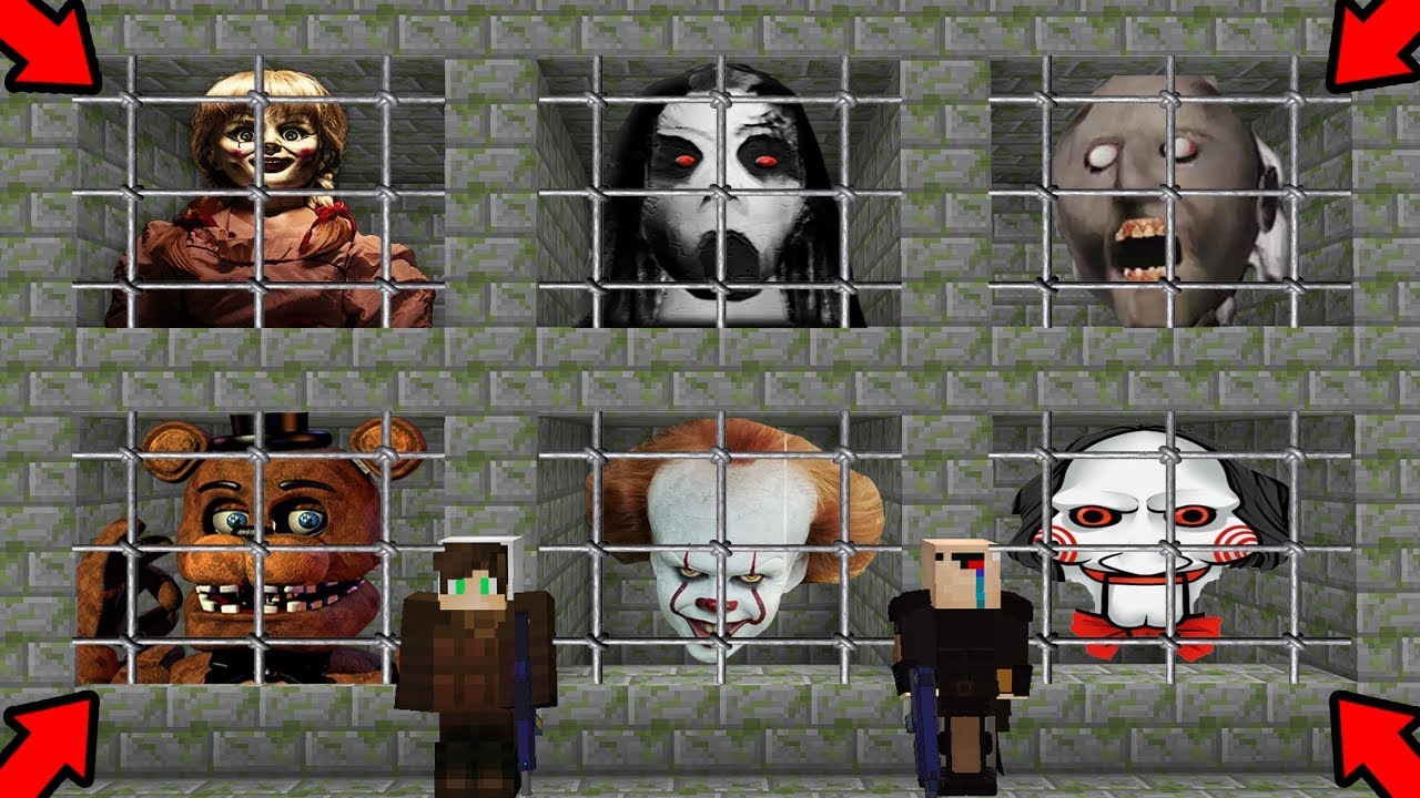 НУБ И ПРО ПОСАДИЛИ ВСЕХ МОНСТРОВ В ТЮРЬМУ В MINECRAFT! МУЛЬТИК БИТВА  ТРОЛЛИНГ | Ярик Кент | Дзен