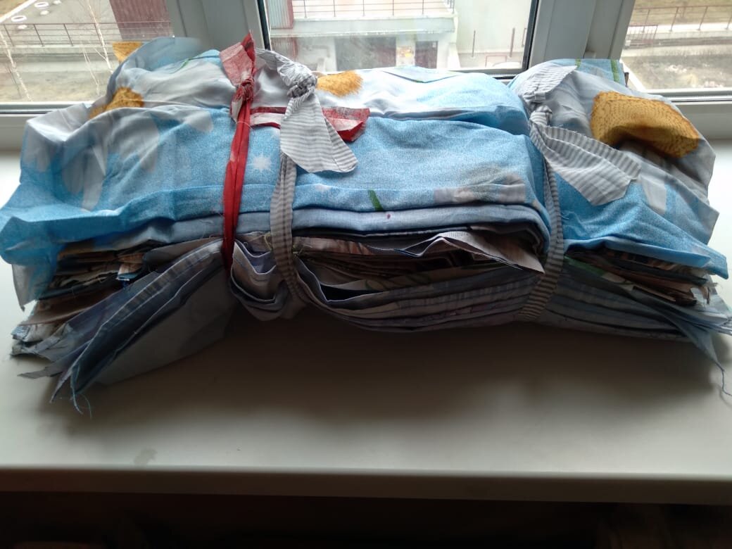 Лоскут весовой 10 кг размер 40/70