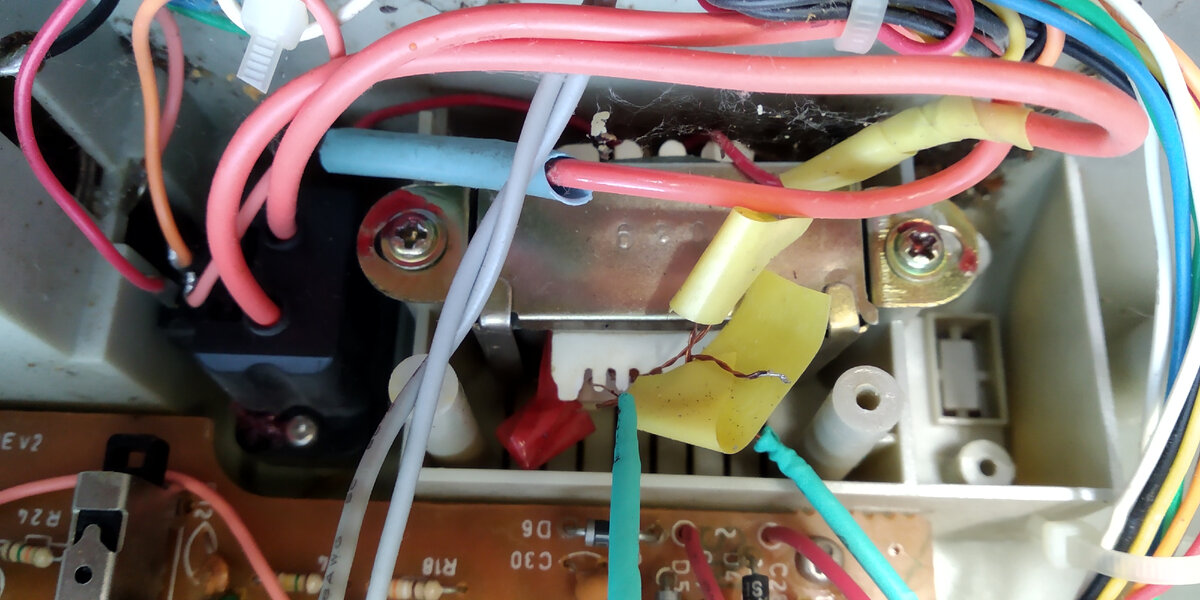 Трансформатор питания уже не родной-заменён