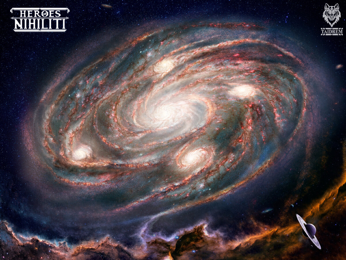 "Гайя" Галактика Пяти стихий. Место действие всего сеттинга Герои небытия.