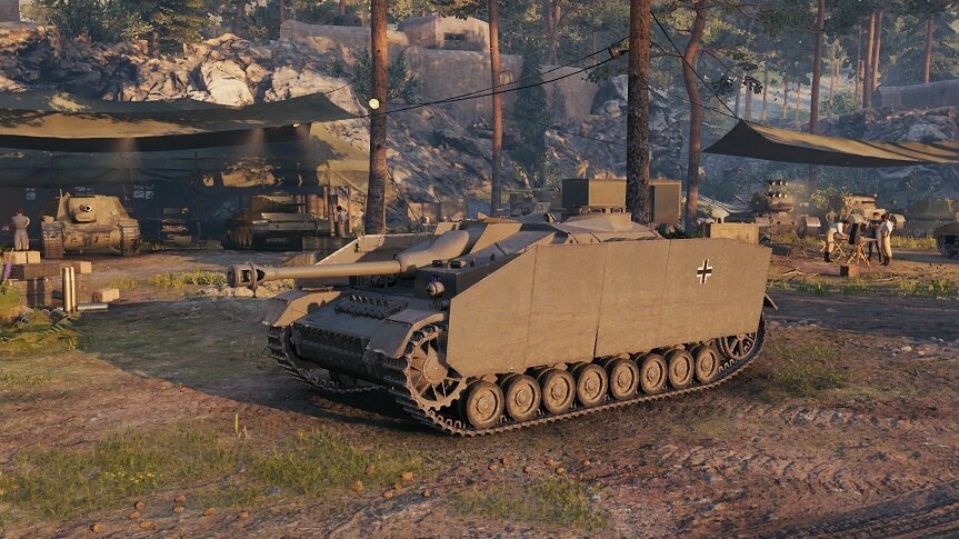 Скриншот из игры World of Tanks