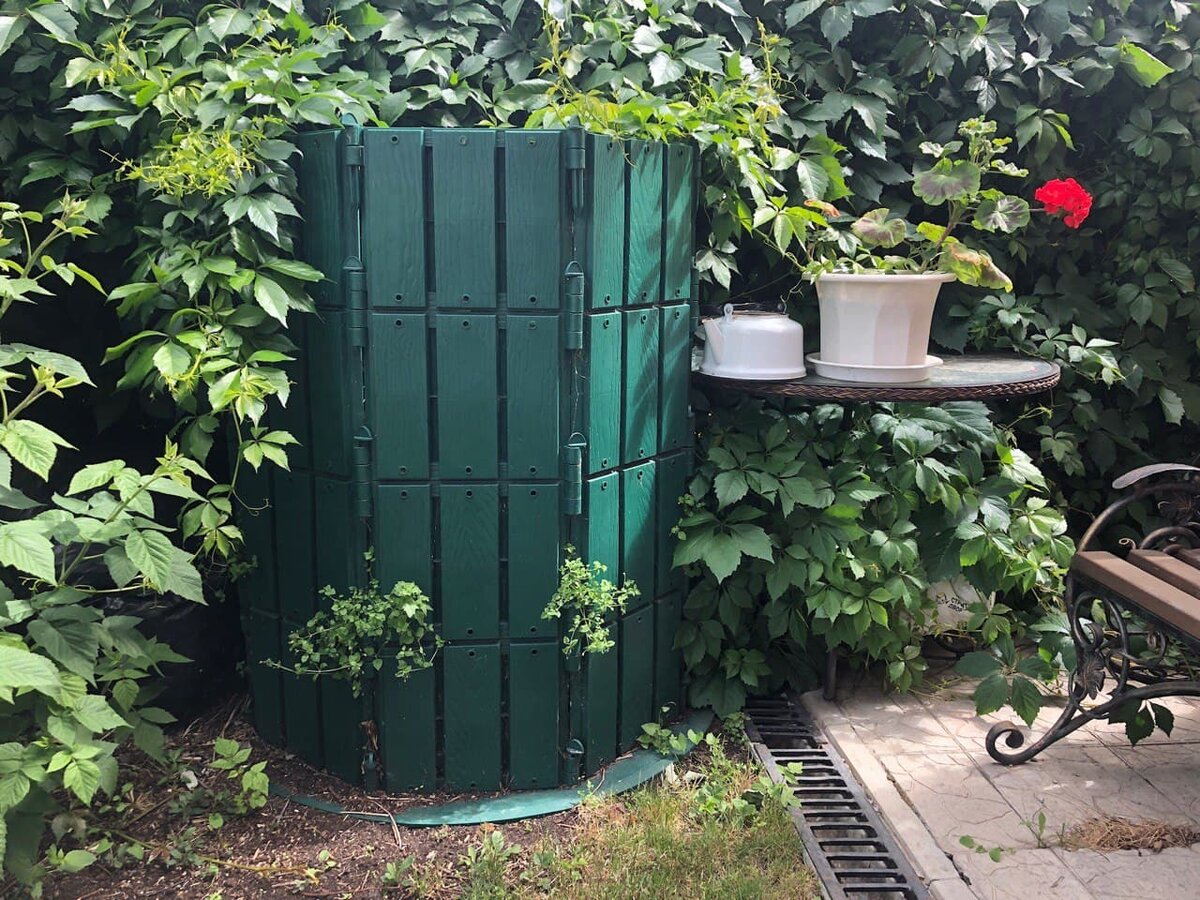 Удобный контейнер для компоста