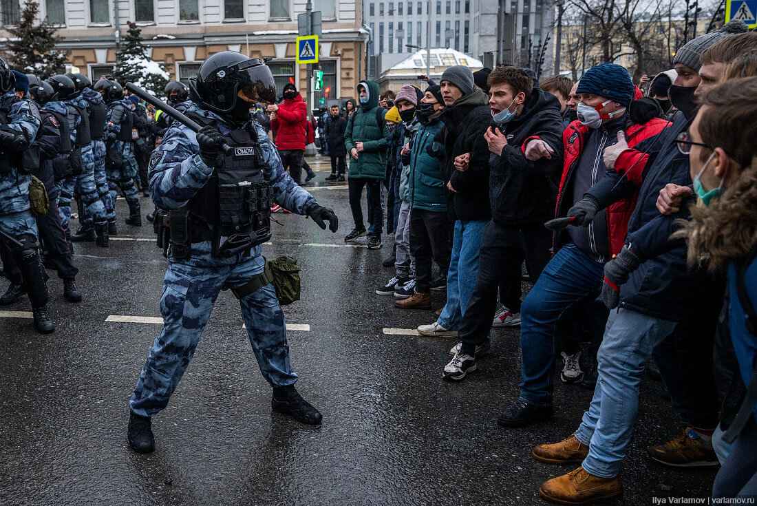 Демонстрация в москве