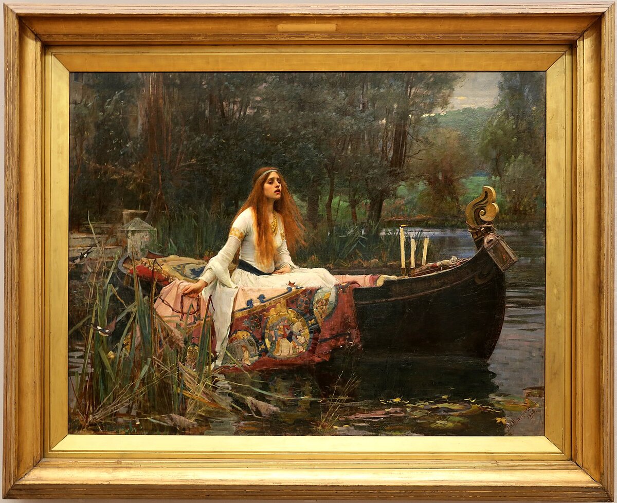 The lady of shalott картина