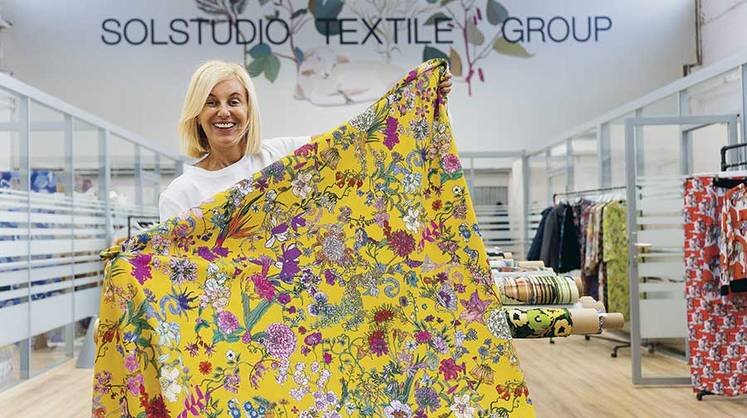    Solstudio Основатель и идейный вдохновитель Solstudio Textile Group Александра Калошина