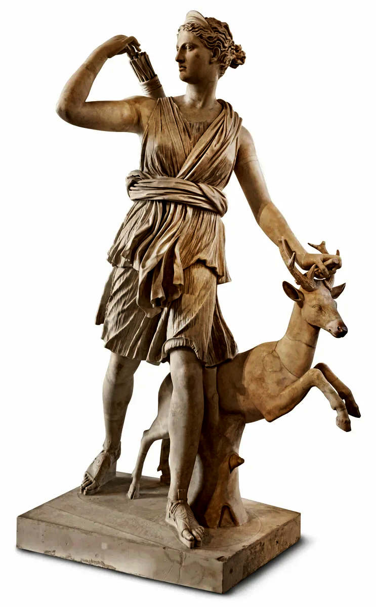 Вот так, по мнению древних скульпторов, могла выглядеть Артемида. Красивая, спортивная, летящая — она сама природа. Фото из интернета