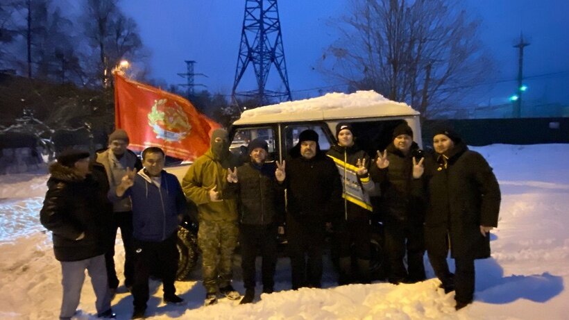    Передача УАЗ бойцу в Лобне ©предоставлено отделением "Боевого братства" г. Лобни" Фото