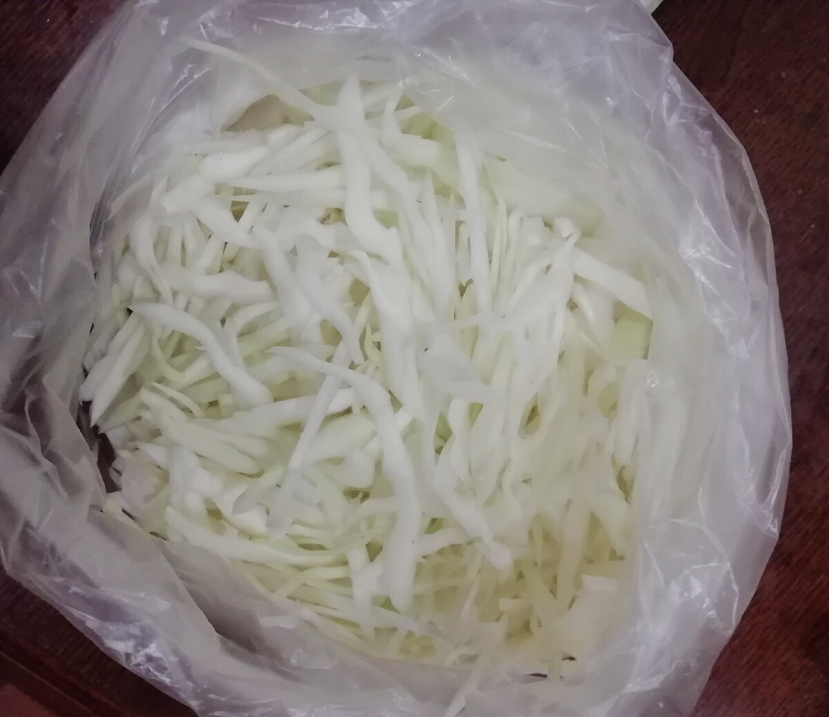 Капуста в морозилку. 