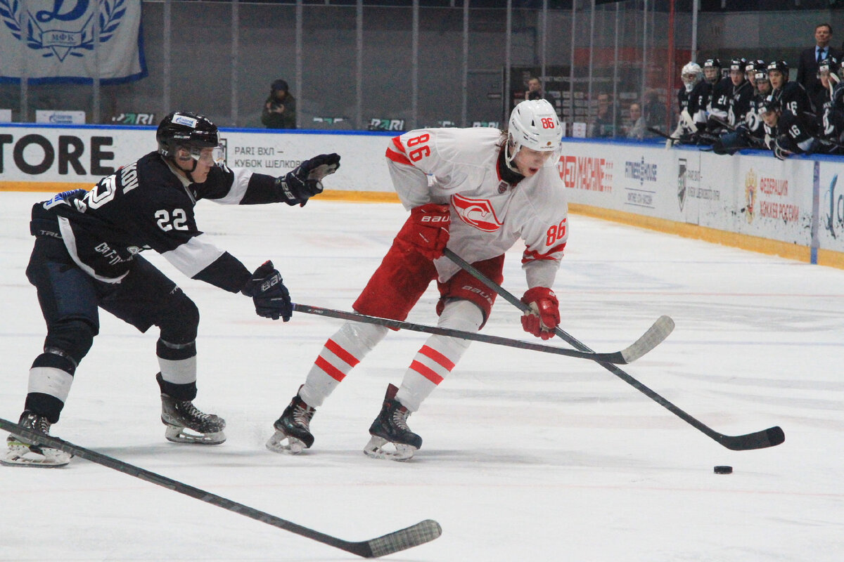 «Динамо СПб» - МХК «Спартак», 20 января 2023 года.