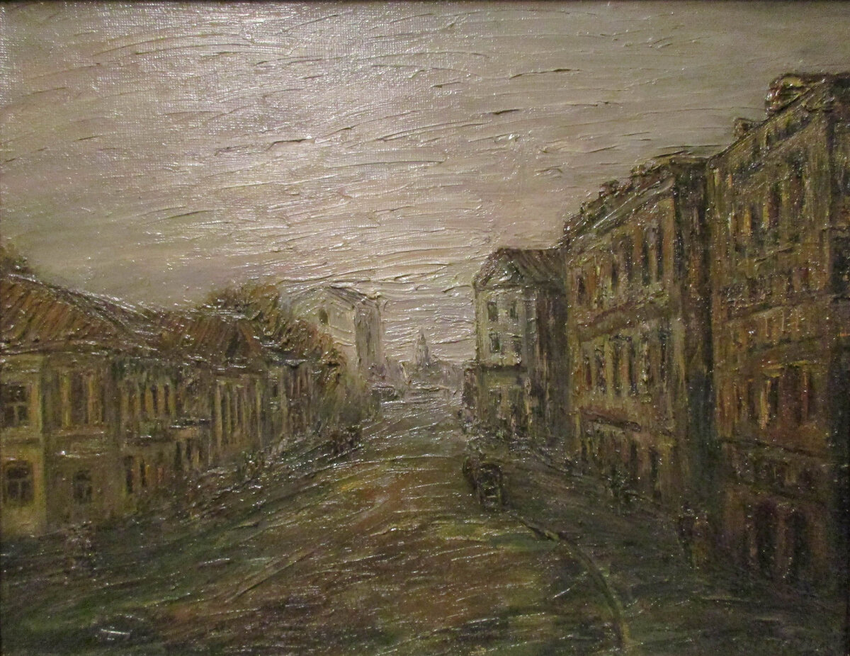 "Волхонка"         холст.масло              35х45