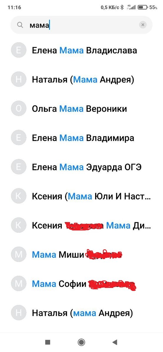 Это только начало. Мамы звонят гораздо чаще. Есть четверо пап, которые среди этих мам растворяются, словно капля в море.