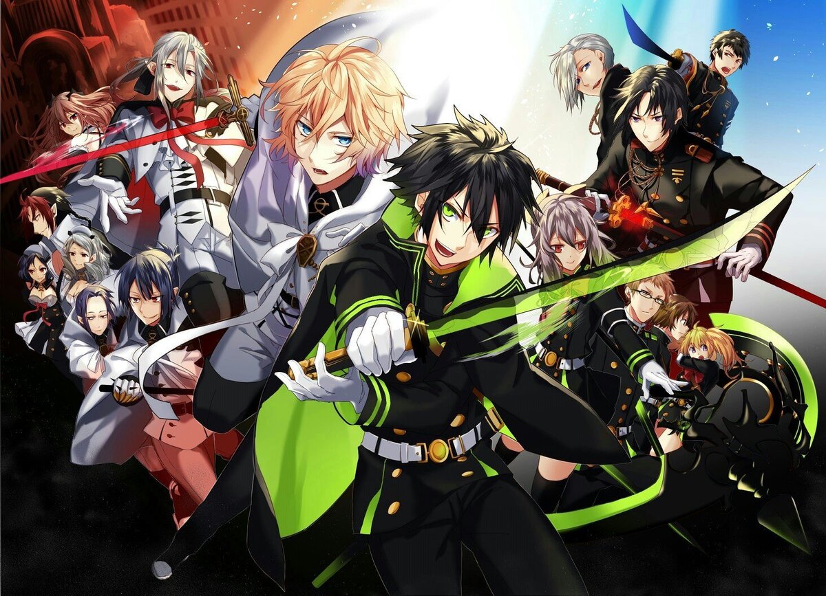 Последний Серафим 2 сезона / Owari no Seraph | VK