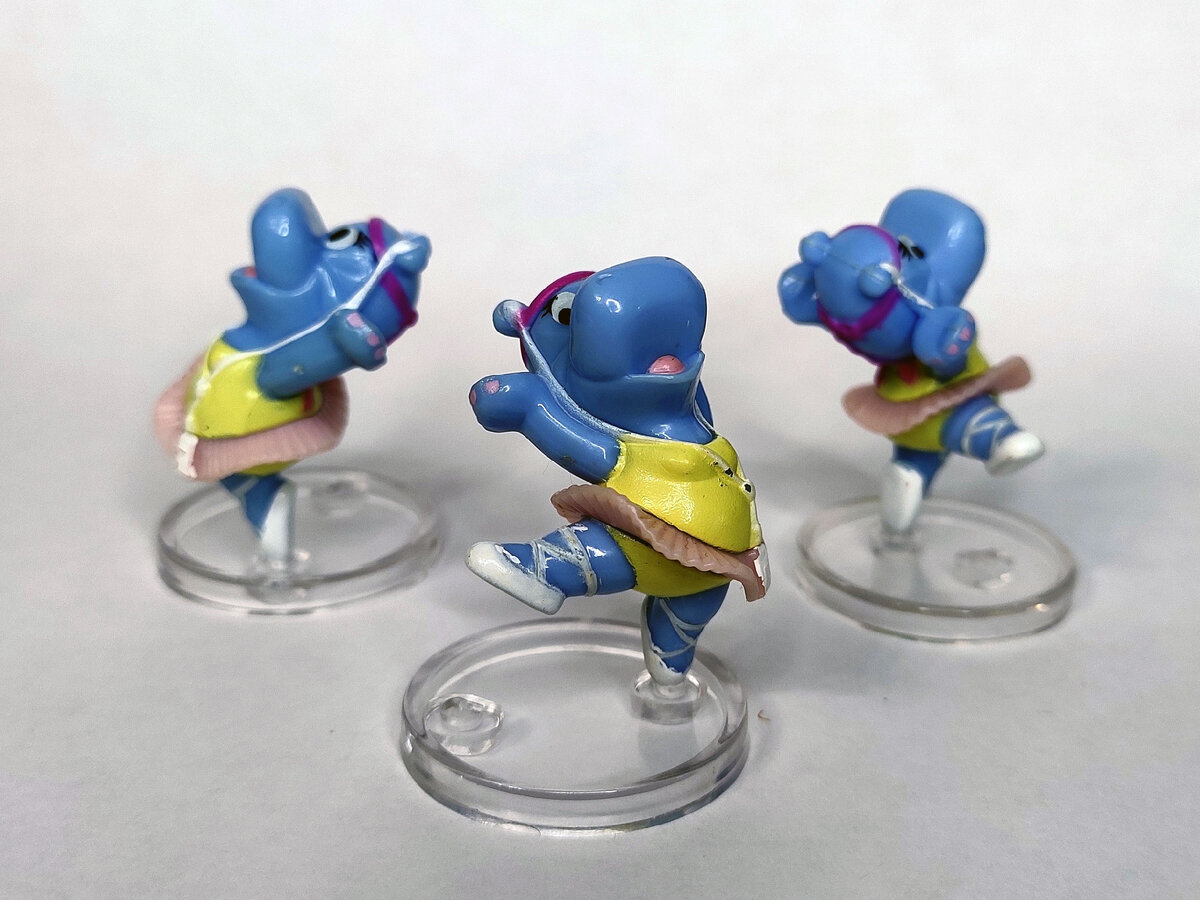 Три балерины Бегемотики Наша Мини Коллекция