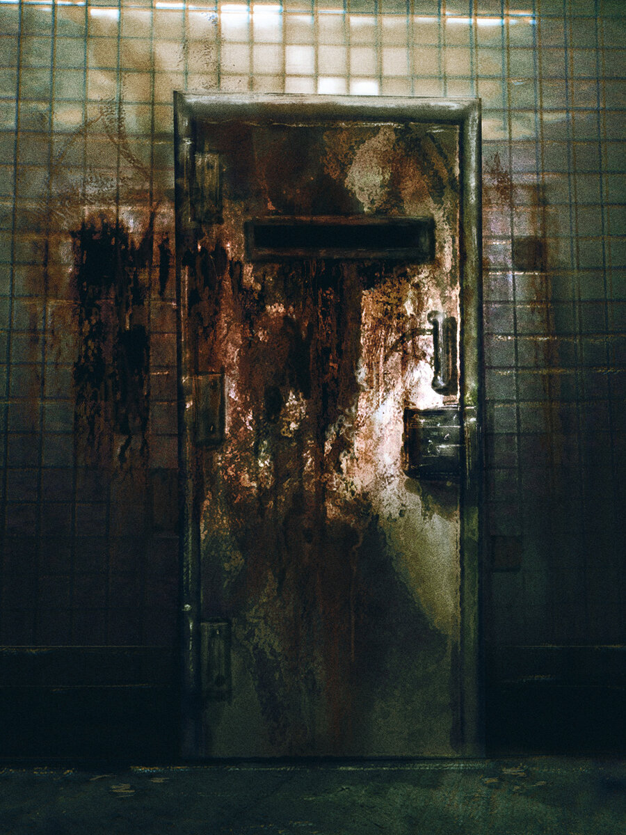 
Разъедание на первоначальной камере
содержания. С тех пор условия содержания
были неоднократно пересмотрены.