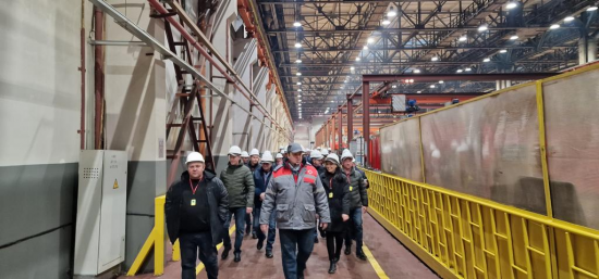  📷    Делегация Оренбургской области посетила Петербургский тракторный завод Кристина Просвиркина