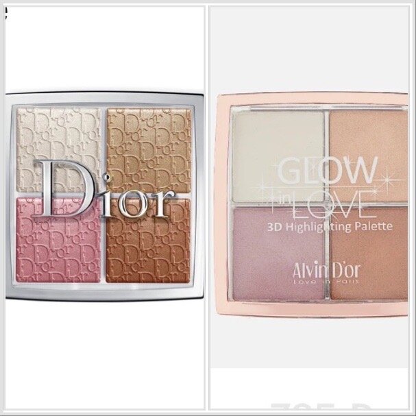 🥰Могу:палетка Alvin.                                                 Оттенки идентичны,текстура так же нежная,немного отличается сияние. 