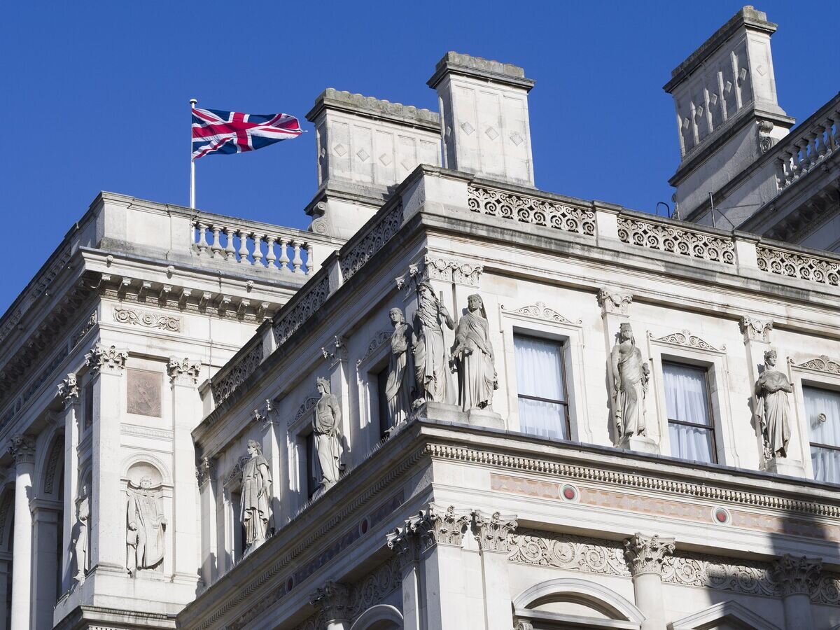    Здание МИД Великобритании в Лондоне© РИА Новости / Алекс Макнотон