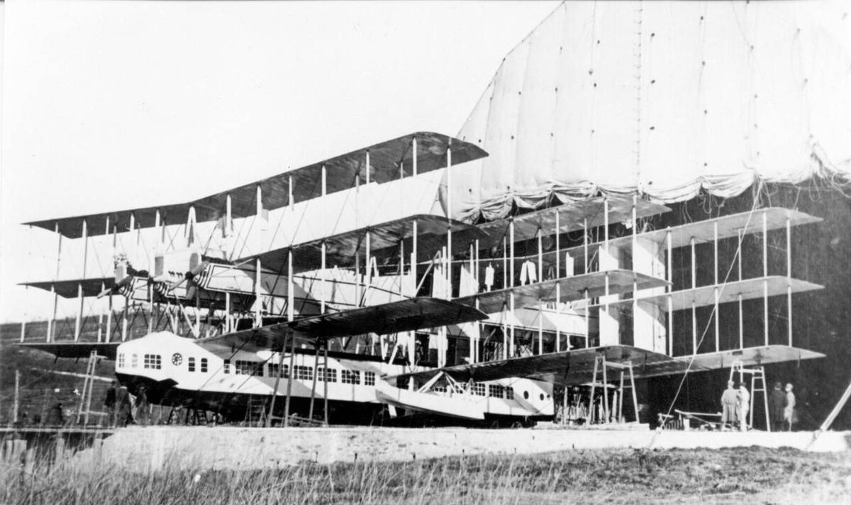 Летающая лодка Caproni Ca.60 Noviplano