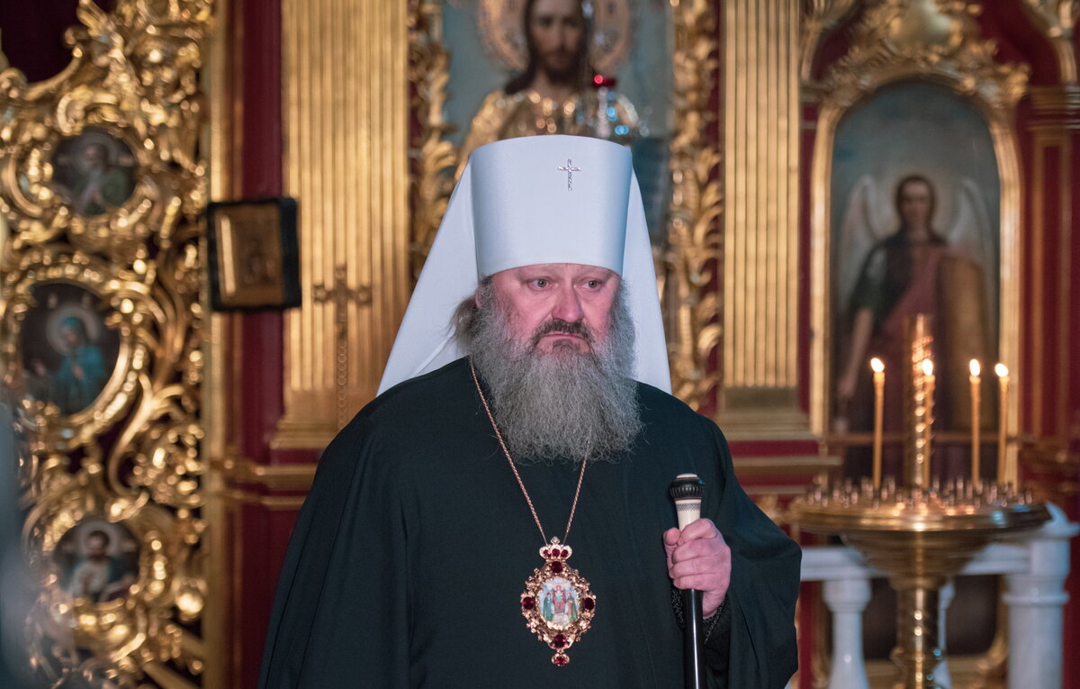    Наместник Киево-Печерской лавры митрополит Павел  Информационно-просветительский отдел УПЦ/ТАСС