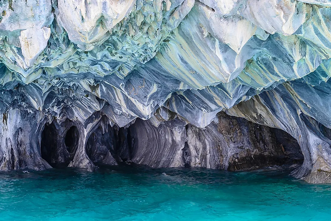 Мраморные пещеры Патагонии