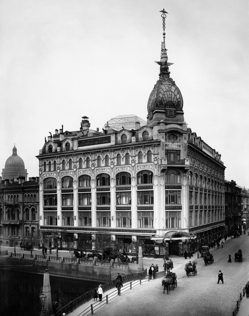 Торговый дом «Эсдерс и Схейфальс». 1913 г. Фотография ателье Буллы. Фото: pastvu.com