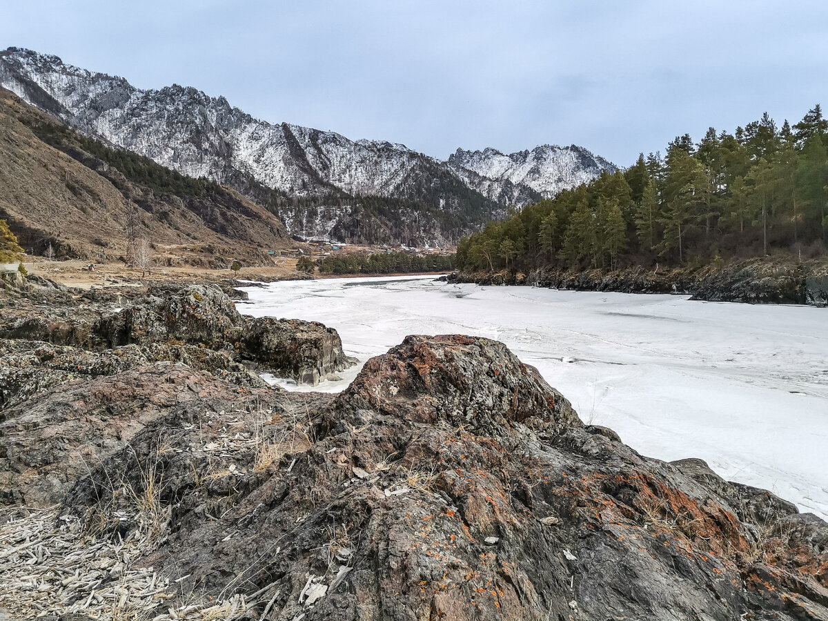 Берег реки возле села Еланда