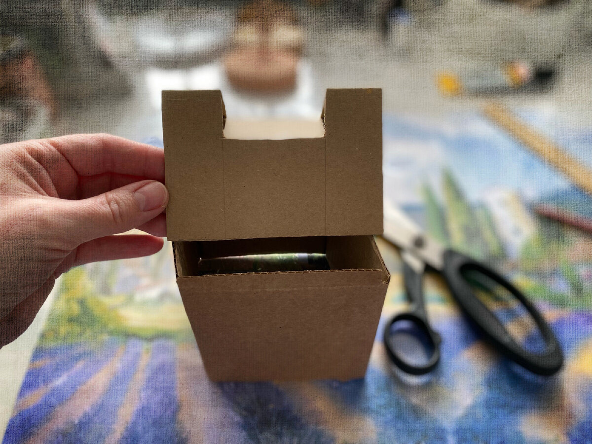 Дом из картона своими руками