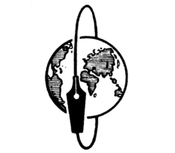 Эскиз нагрудного знака, посвященного первому полету журналиста в космос, предло­жен А. Паниным («Красная звезда»). 