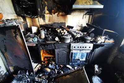    Пожар в квартире в столице © Telegram-канал Прокуратуры Москвы