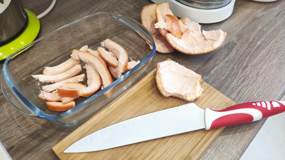 Нарезка кожуры