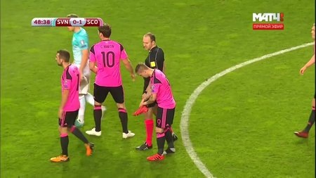Словения – Шотландия – 2:2. Голы и лучшие моменты