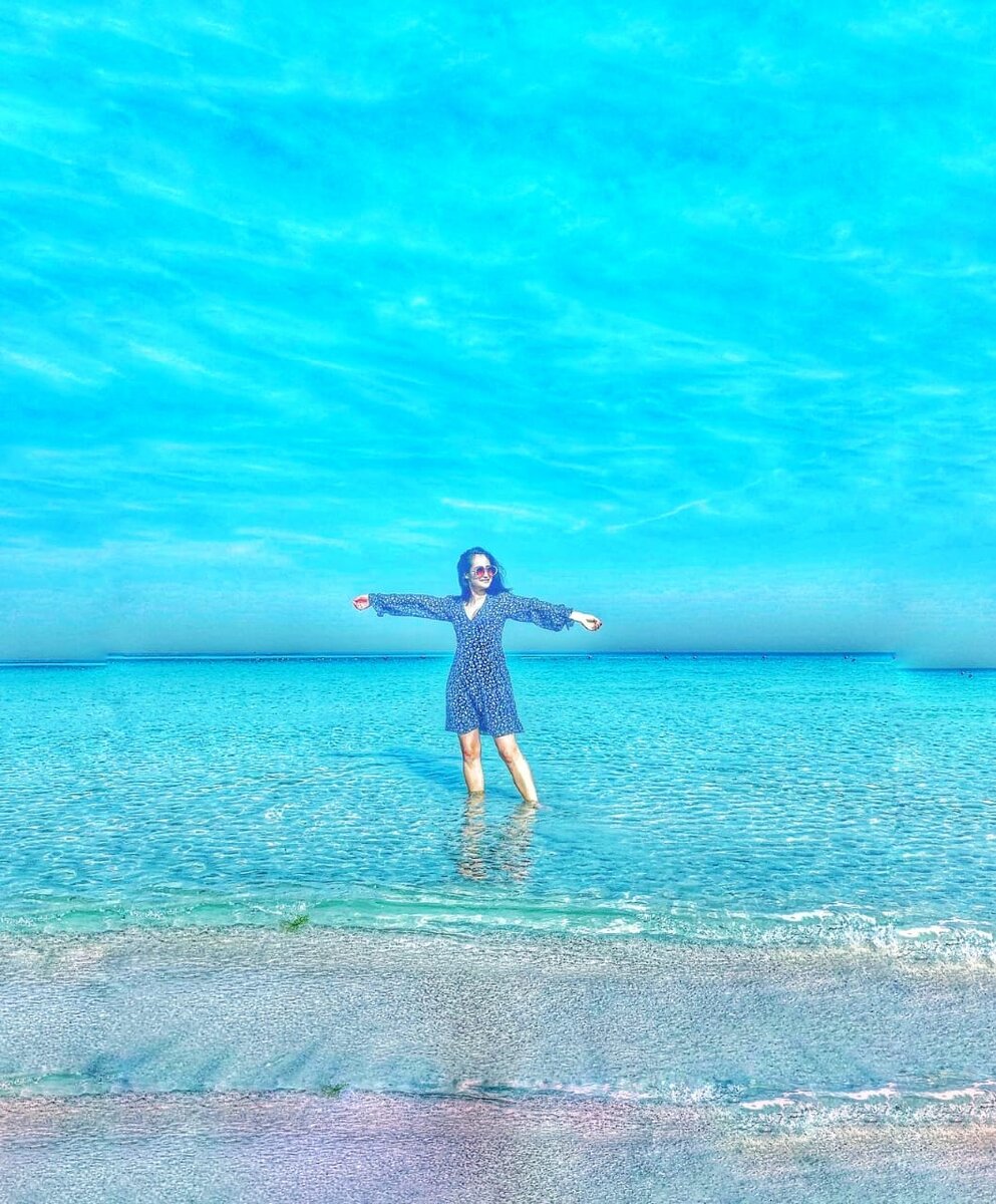 Все голубое и невероятно красивое