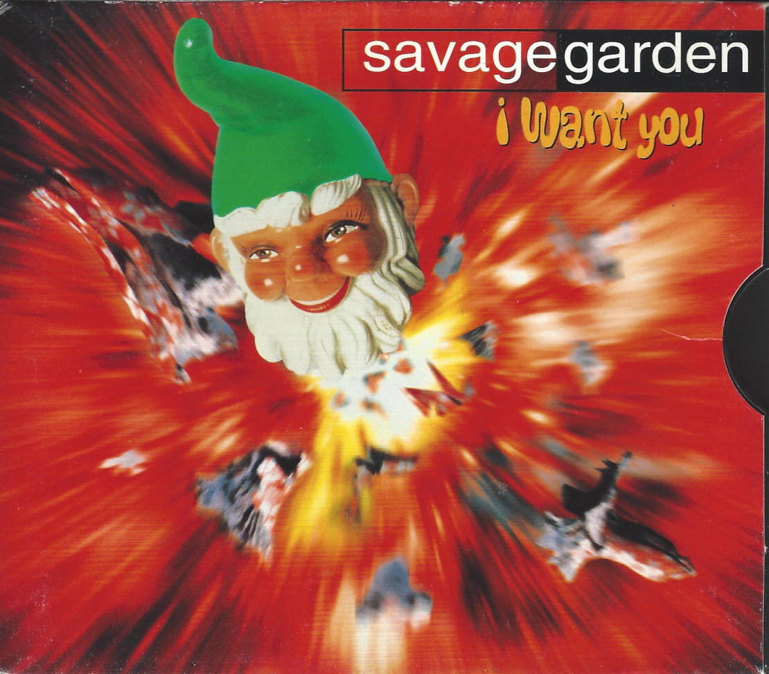 Обложка сингла "I Want You" австралийского поп-дуэта Savage Garden