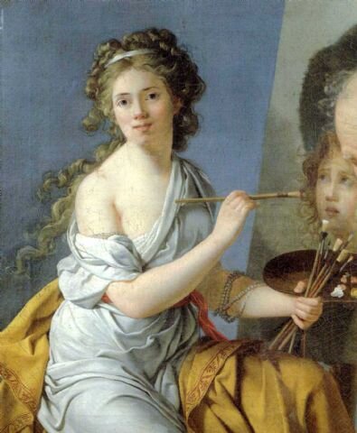 Мари-Гийемин Бенуа. Автопортрет, 1790 г.
