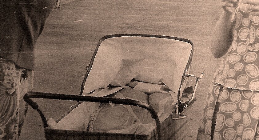 Так коляска выглядела изнутри 