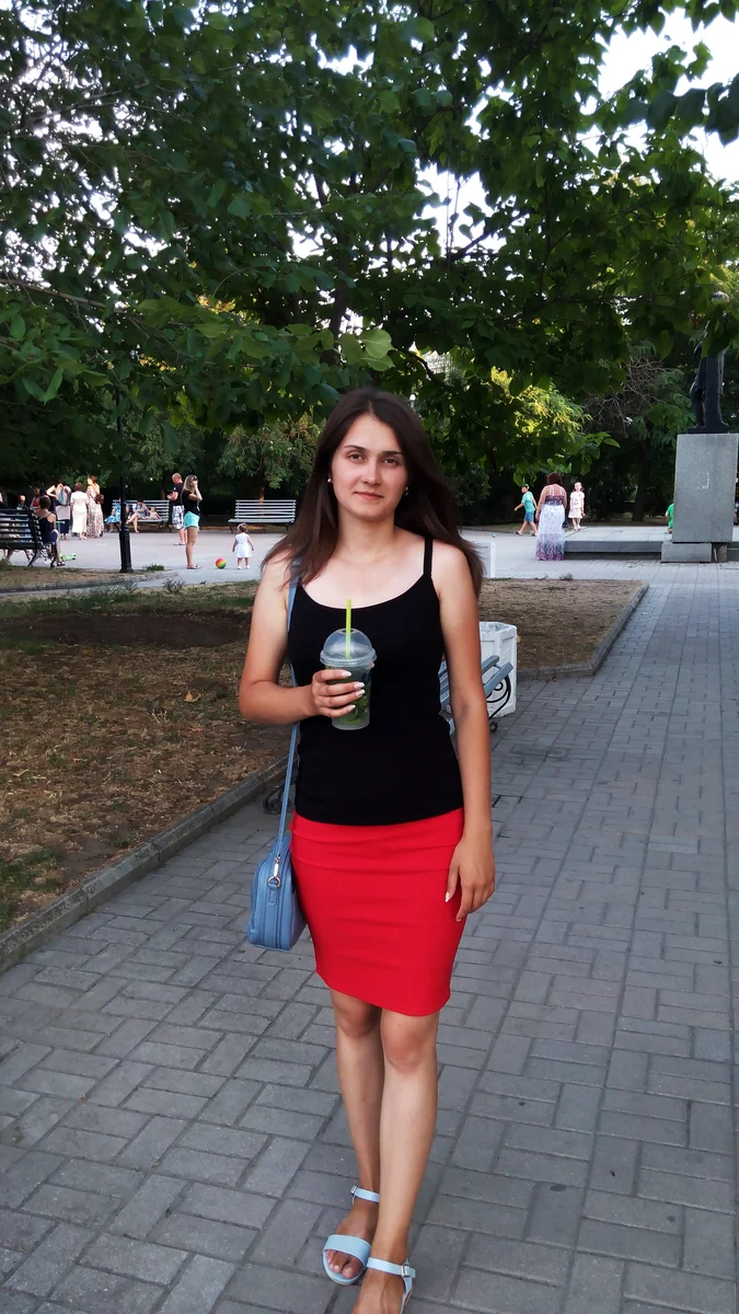 На фото моя жена