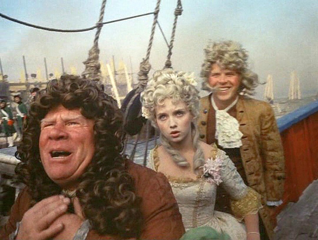 Кадр из фильма "Сказ про то, как царь Пётр арапа женил". 1976 год