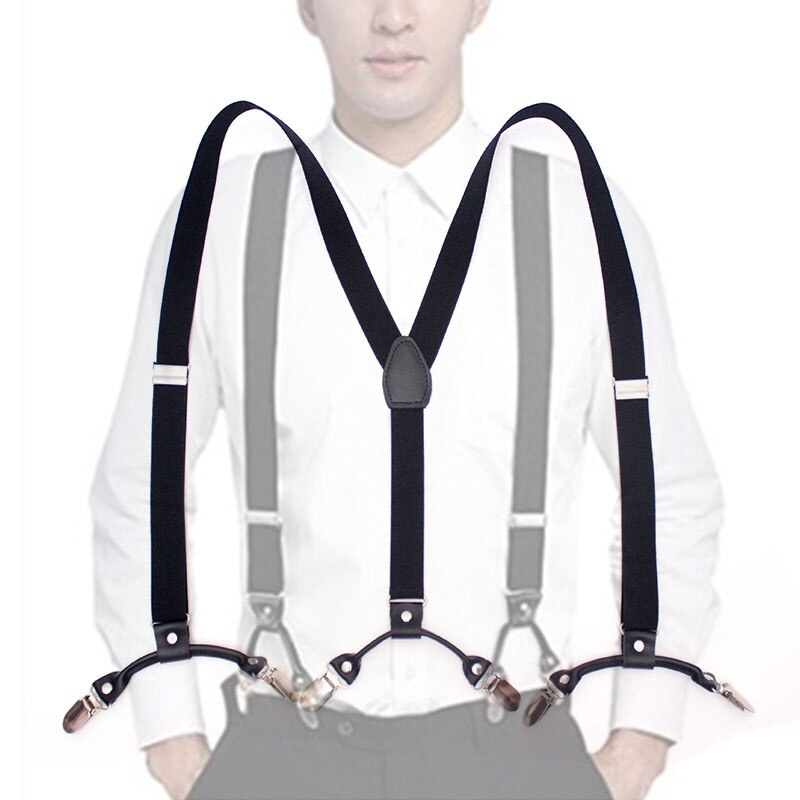 Подтяжки черные