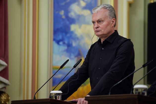    Гитанас Науседа Официальное интернет-представительство президента Украины
