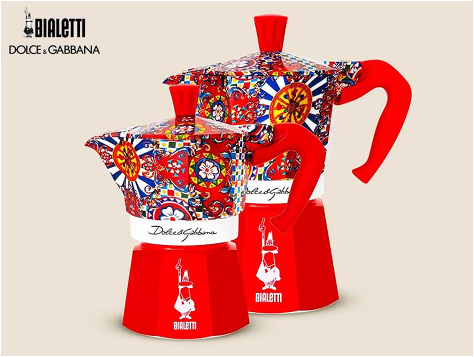 Гейзерные кофеварки Bialetti. Легендарный итальянский бренд. Кофеварка Биалетти в коллаборации с Dolce&Gabbana