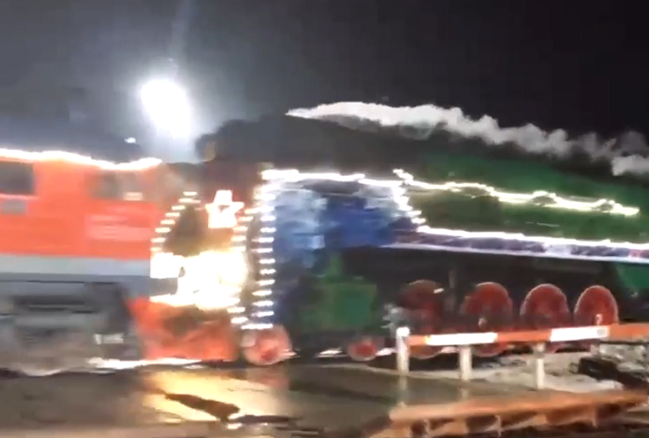    Поезд Деда Мороза миновал Брянск без остановки avchernov