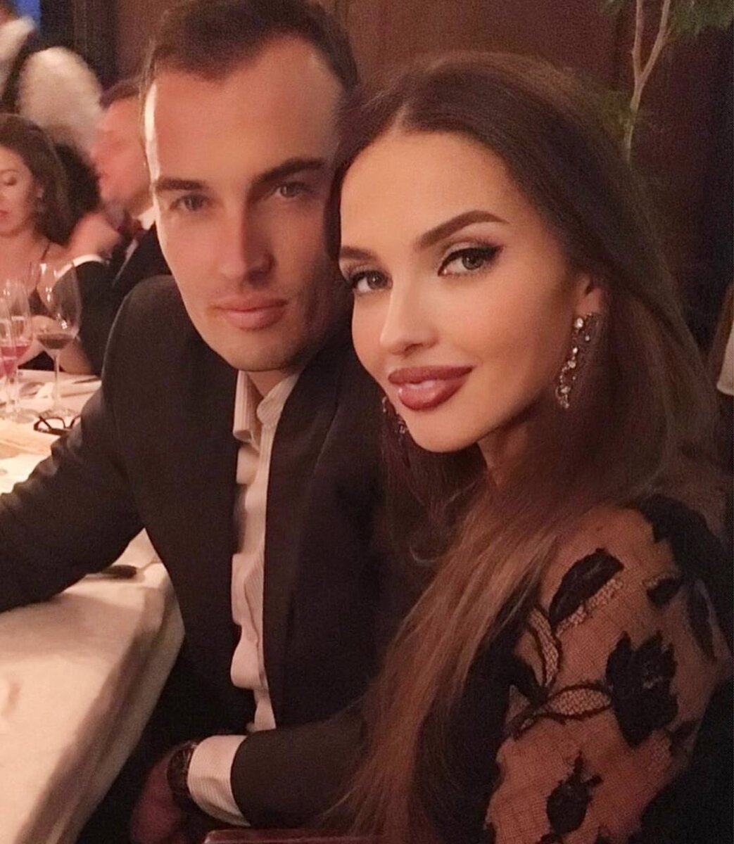 Анна Майорова с мужем