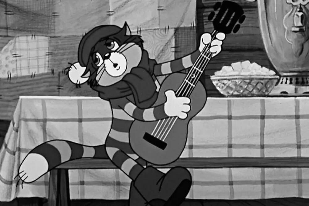 Кадр из мультфильма "Трое из Простоквашино".