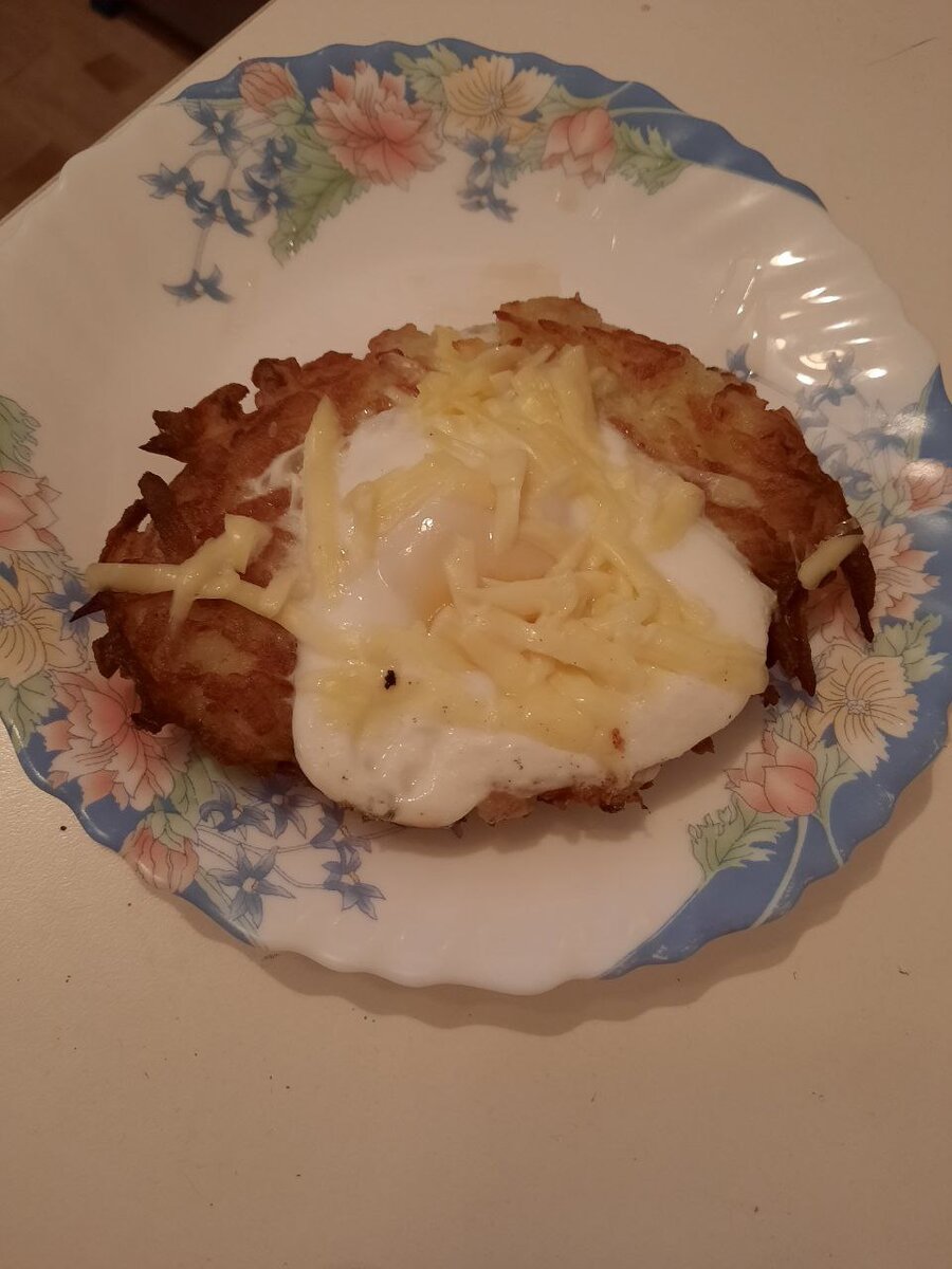 Яичница в драннике