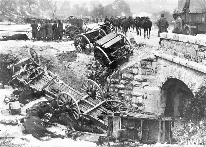 Бегство итальянской армии.